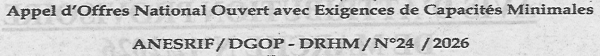 Avis d'appels d'offres